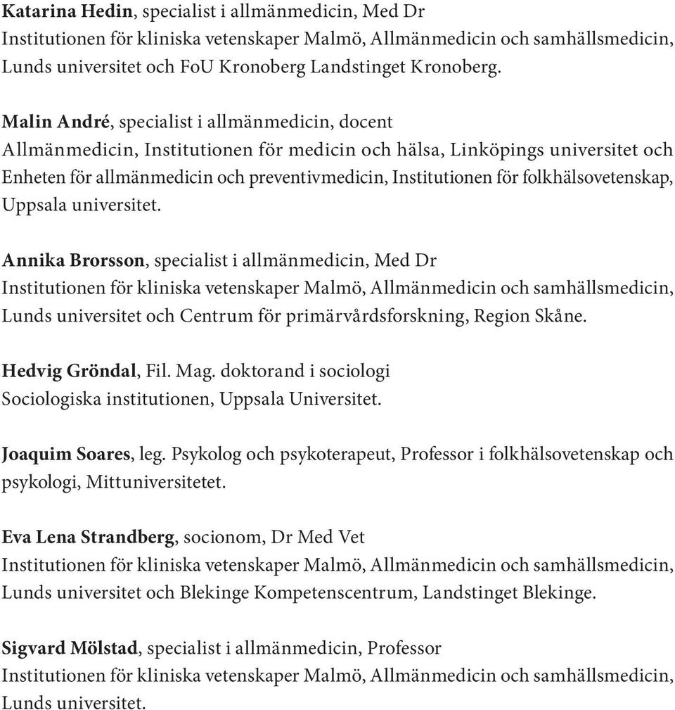 folkhälsovetenskap, Uppsala universitet.