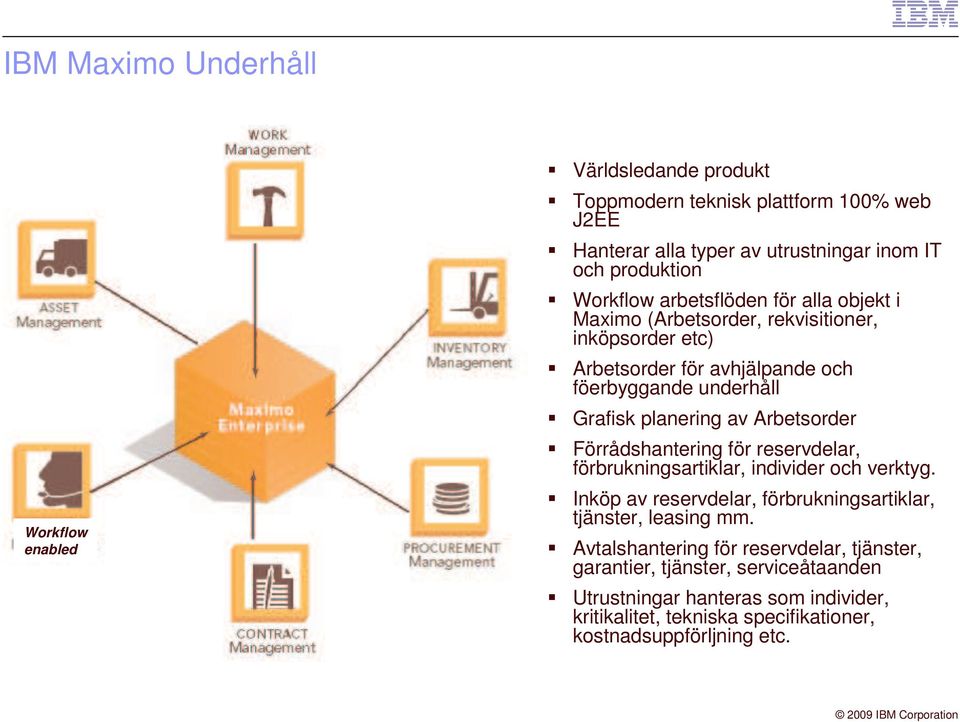 av Arbetsorder Förrådshantering för reservdelar, förbrukningsartiklar, individer och verktyg. Inköp av reservdelar, förbrukningsartiklar, tjänster, leasing mm.