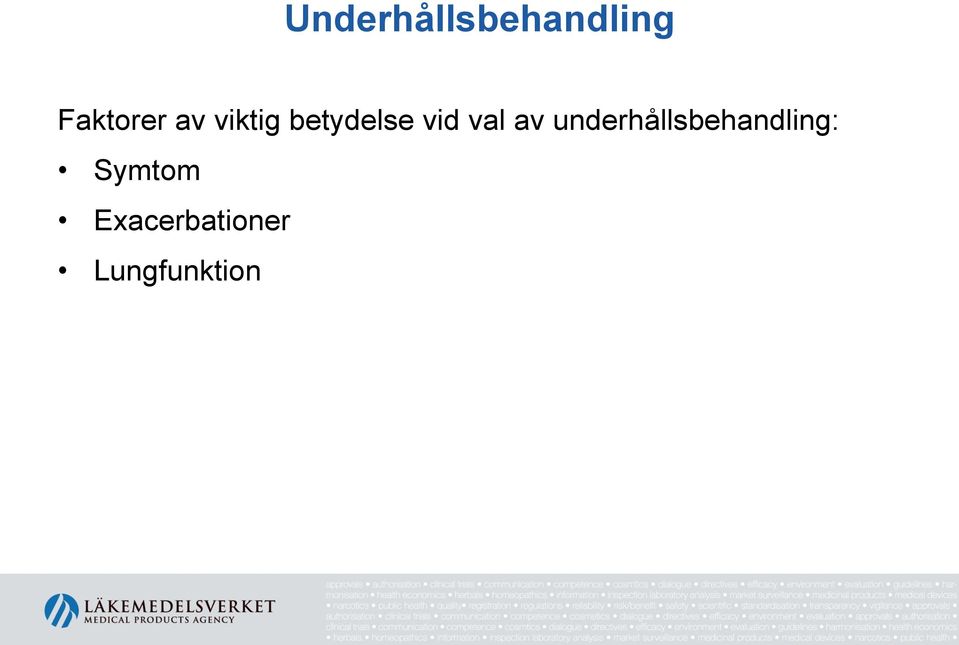 av underhållsbehandling: