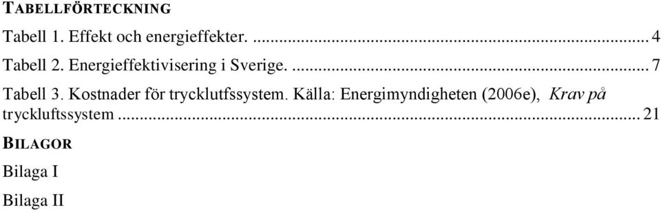 Kostnader för trycklutfssystem.