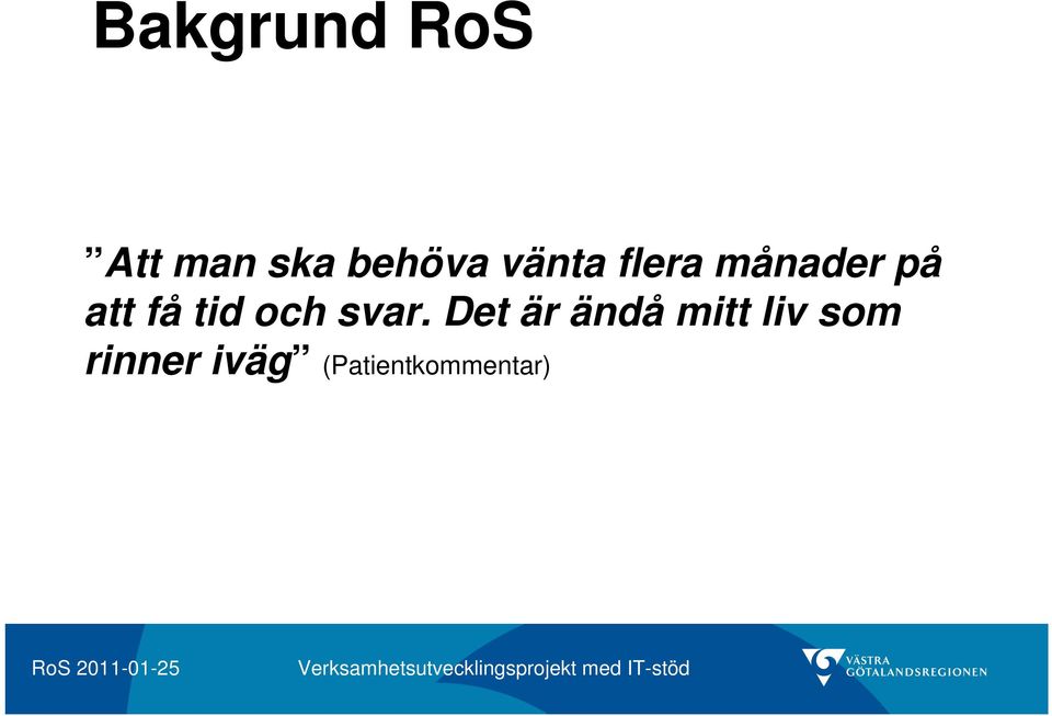 tid och svar.