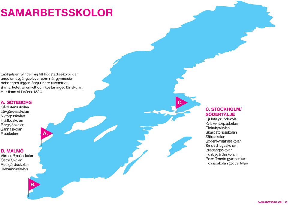 GÖTEBORG Gårdstensskolan Lövgärdesskolan Nytorpsskolan Hjällboskolan Bergsjöskolan Sannaskolan Ryaskolan B.