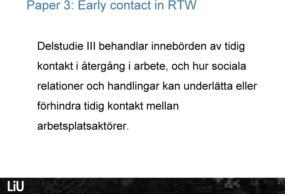 hur sociala relationer och handlingar kan underlätta