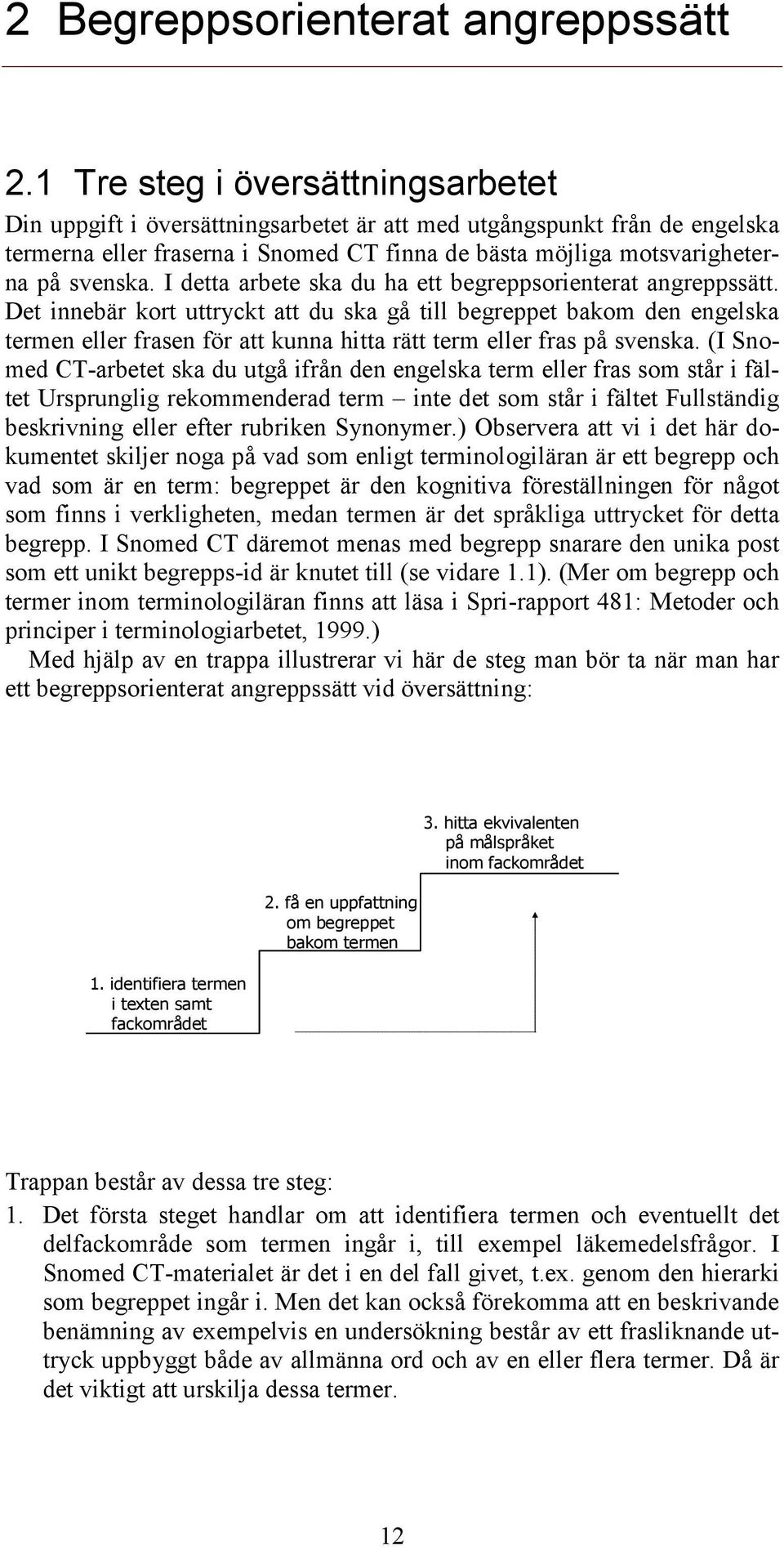 I detta arbete ska du ha ett begreppsorienterat angreppssätt.