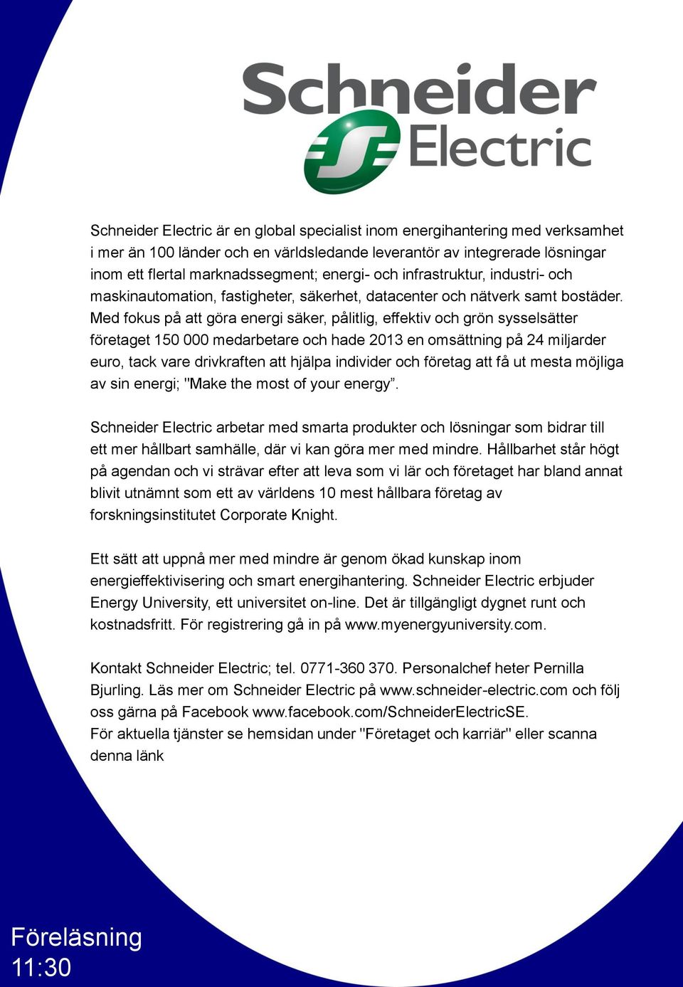 Med fokus på att göra energi säker, pålitlig, effektiv och grön sysselsätter företaget 150 000 medarbetare och hade 2013 en omsättning på 24 miljarder euro, tack vare drivkraften att hjälpa individer