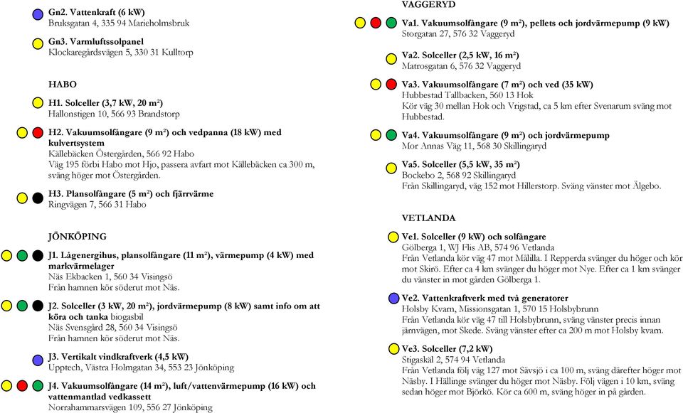 H3. Plansolfångare (5 m²) och fjärrvärme Ringvägen 7, 566 31 Habo JÖNKÖPING J1.