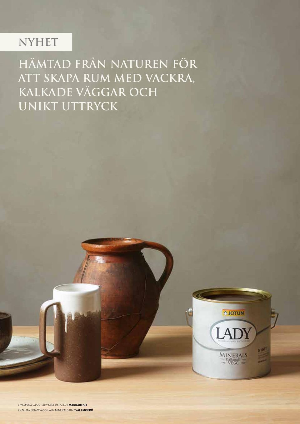 UTTRYCK FRAMSIDA VÄGG: LADY 1623