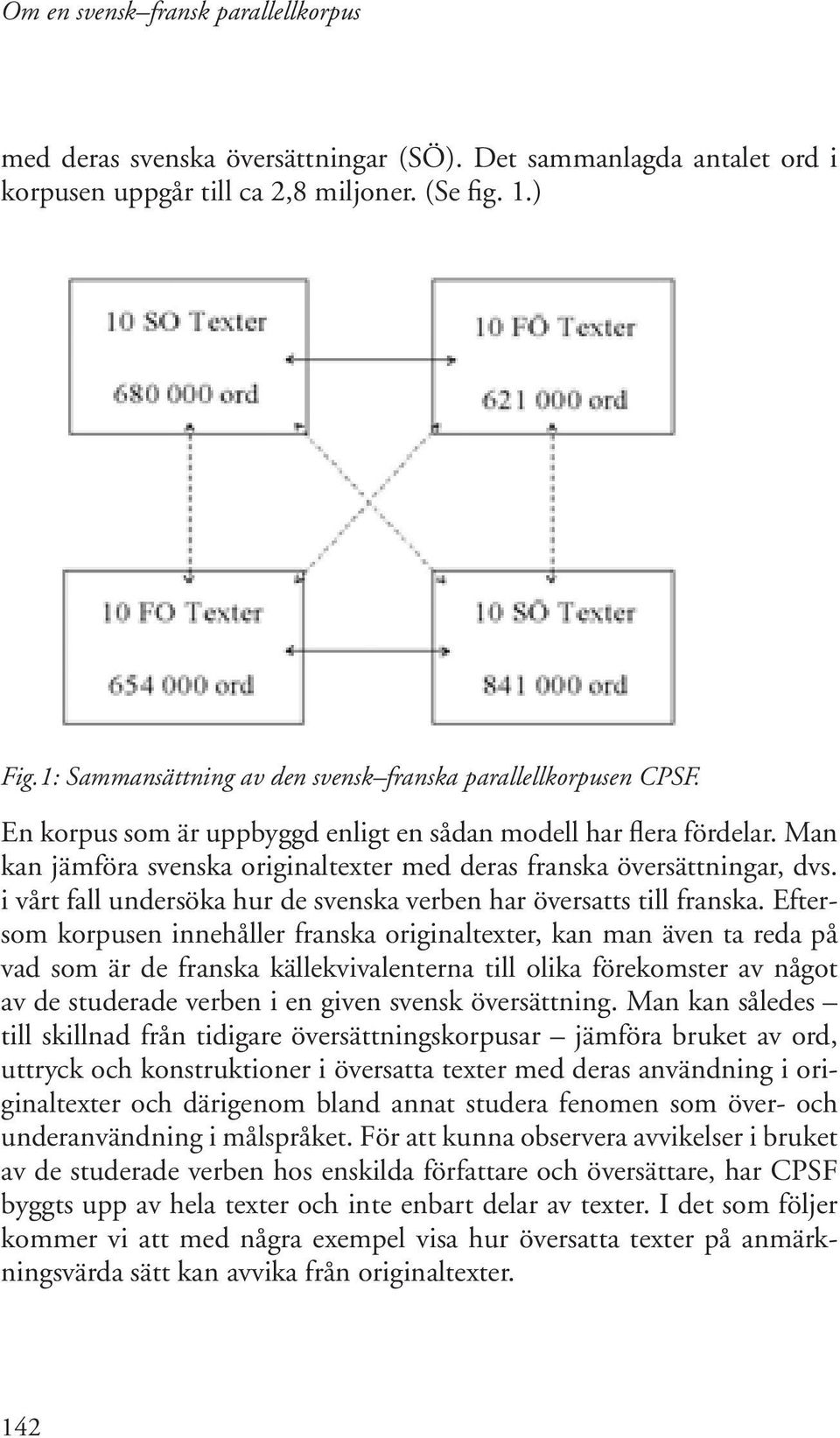 i vårt fall undersöka hur de svenska verben har översatts till franska.