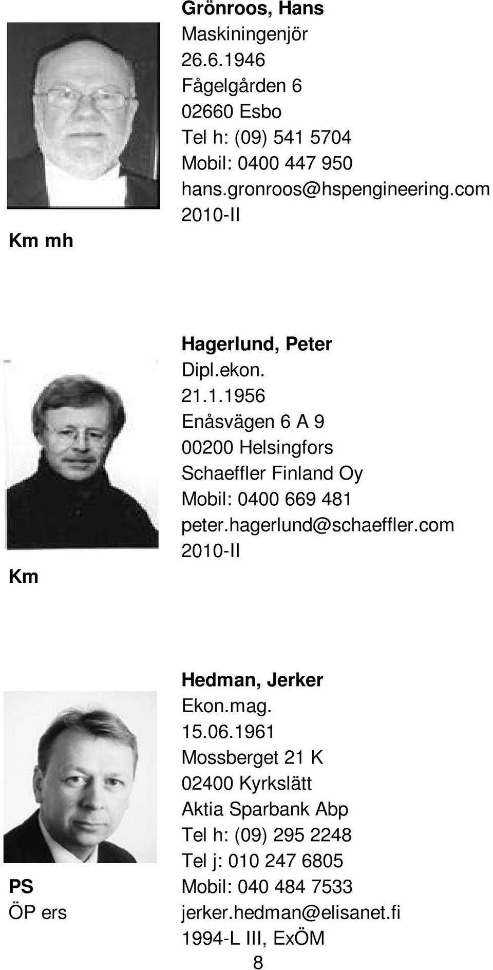 hagerlund@schaeffler.com 2010-II Hedman, Jerker Ekon.mag. 15.06.