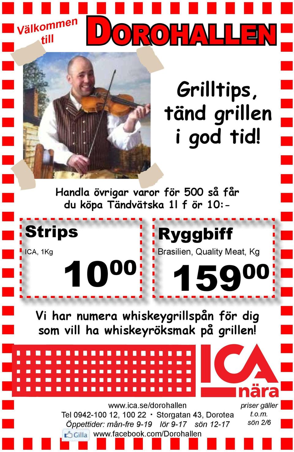 Quality Meat, Kg 159 00 Vi har numera whiskeygrillspån för dig som vill ha whiskeyröksmak på grillen! www.ica.