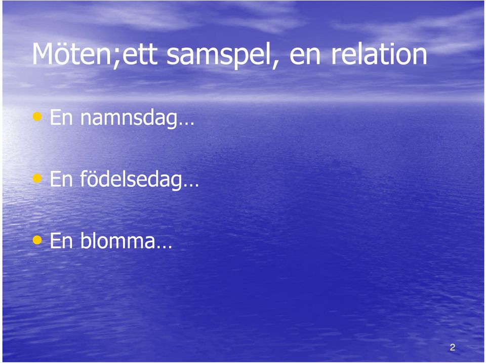 relation En