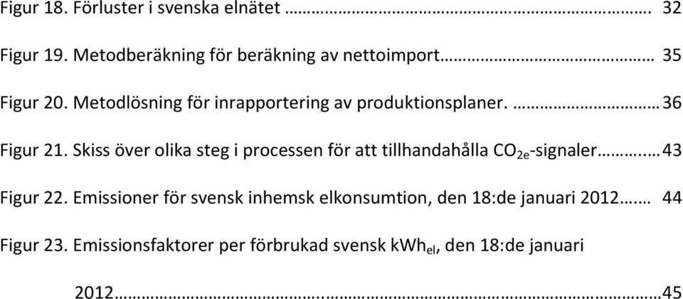 Metodlösning för inrapportering av produktionsplaner. 36 Figur 21.