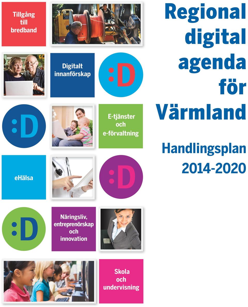 och e-förvaltning : D Värmland Handlingsplan 2014-2020 : D