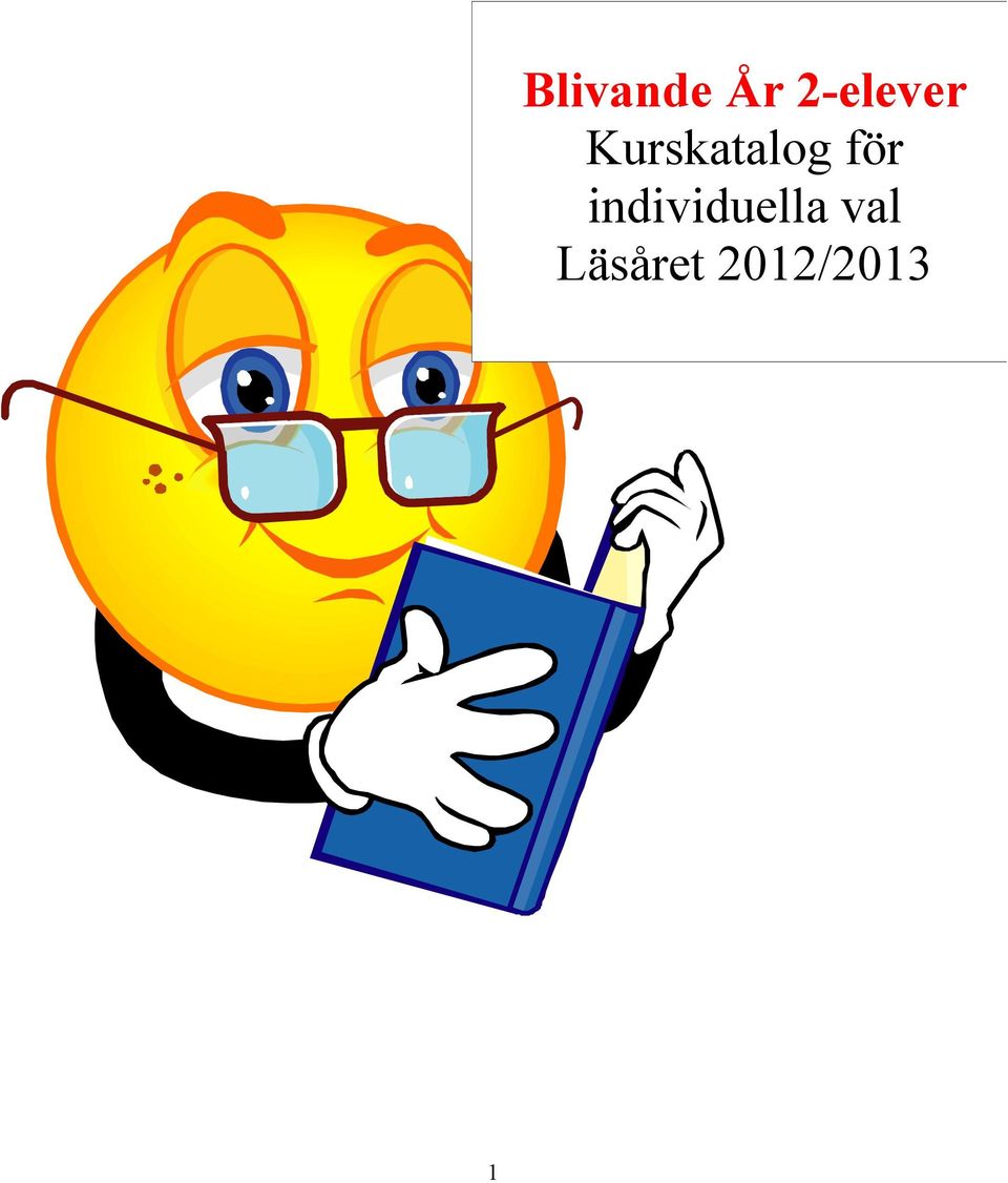 Kurskatalog för