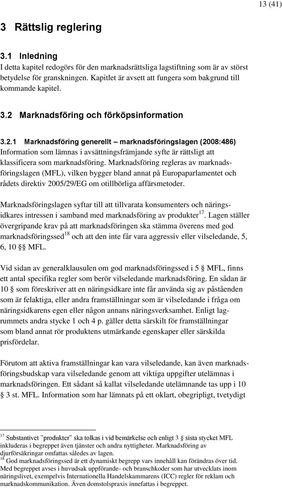 Marknadsföring och förköpsinformation 3.2.