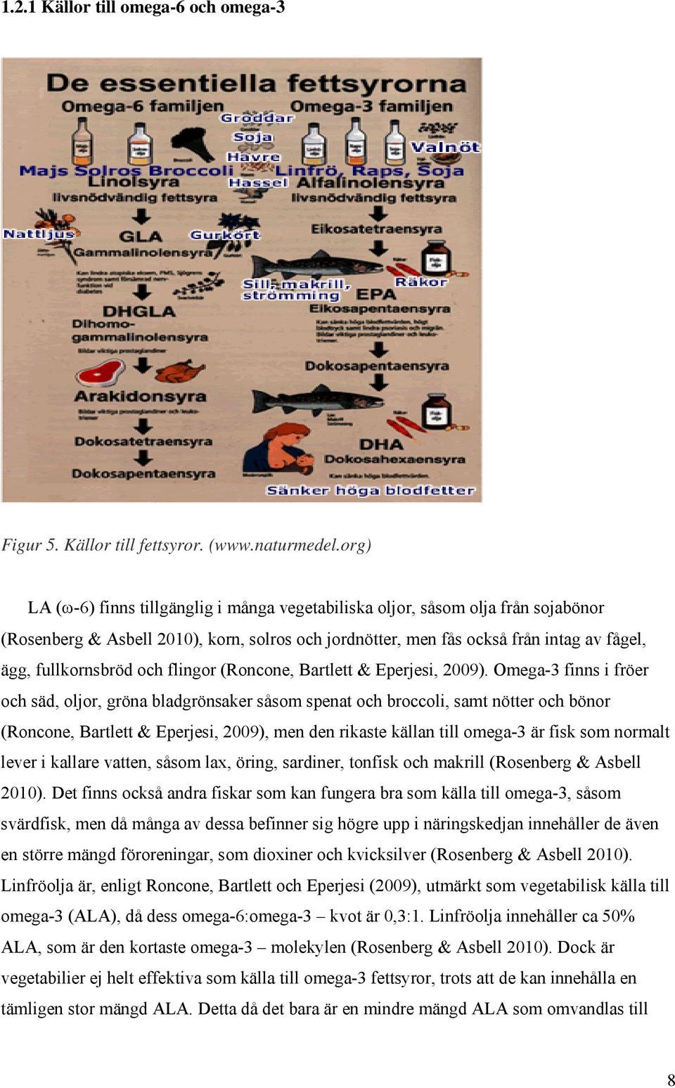 och flingor (Roncone, Bartlett & Eperjesi, 2009).