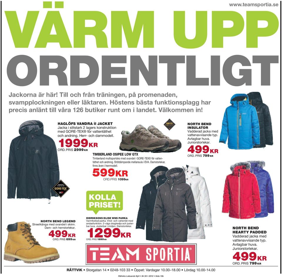 HAGLÖFS VANDRA II JACKET Jacka i slitstark 2 lagers konstruktion med GORE-TEX för vattentäthet och andning. Herr- och dammodell. 1999 KR ORD.