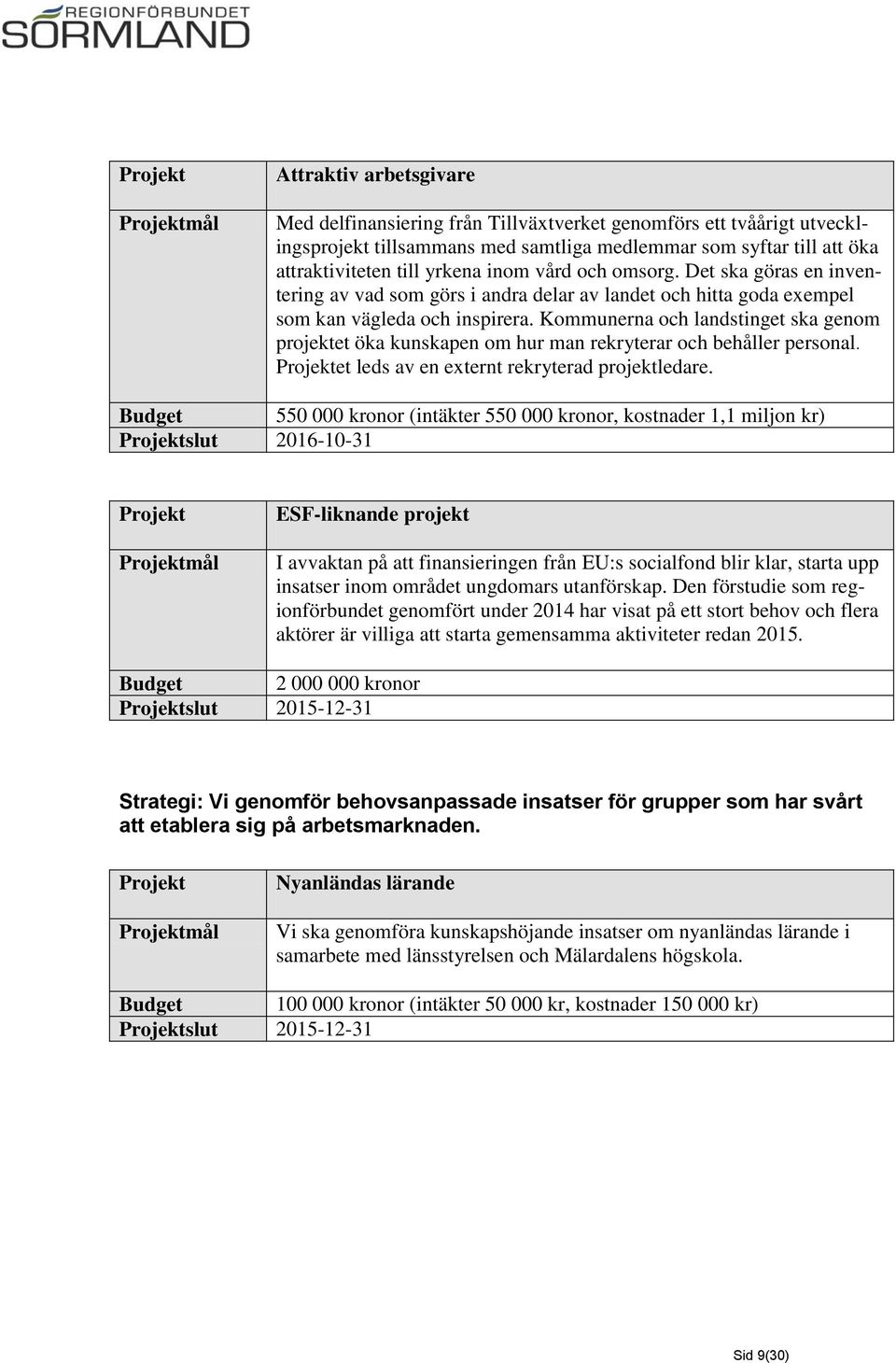 Kommunerna och landstinget ska genom projektet öka kunskapen om hur man rekryterar och behåller personal. et leds av en externt rekryterad projektledare.