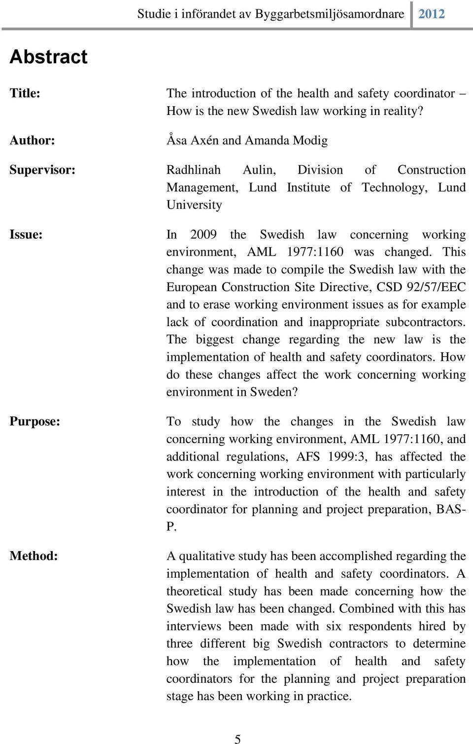 environment, AML 1977:1160 was changed.