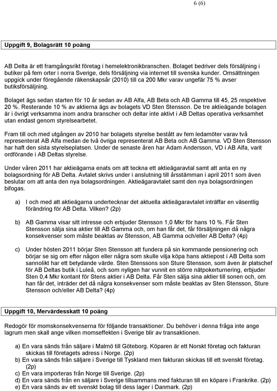 Omsättningen uppgick under föregående räkenskapsår (2010) till ca 200 Mkr varav ungefär 75 % avser butiksförsäljning.