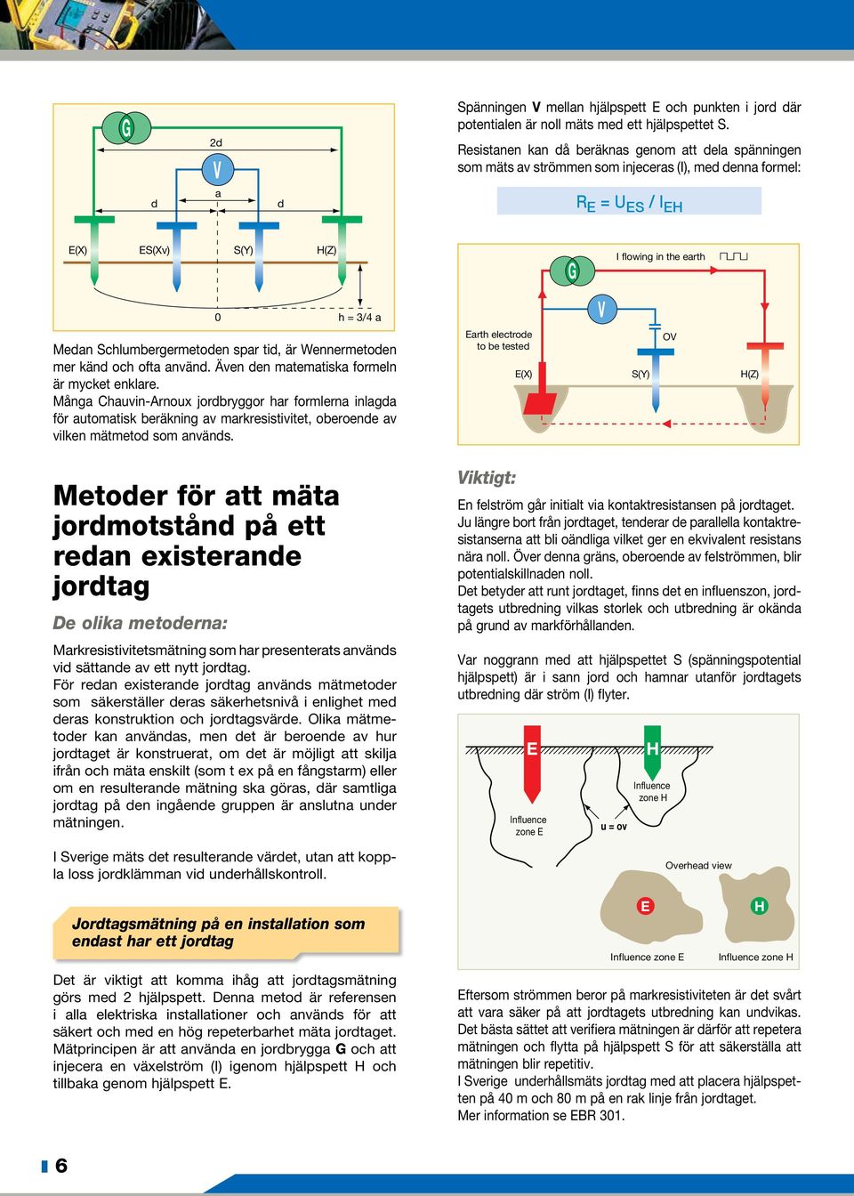 Medan Schlumbergermetoden spar tid, är Wennermetoden mer känd och ofta använd. Även den matematiska formeln är mycket enklare.