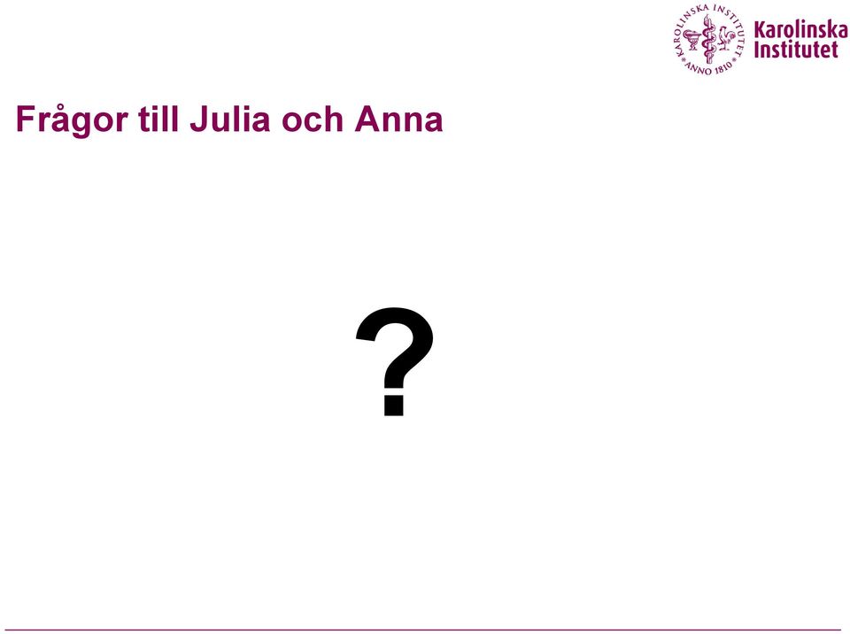 Julia och