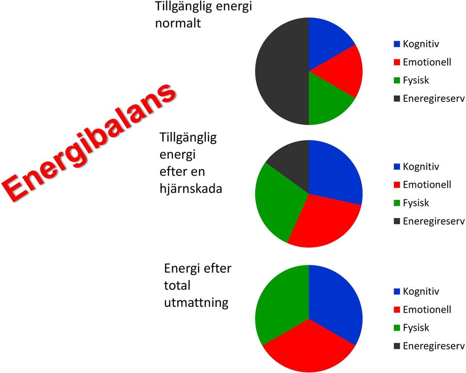 Kognitiv Emotionell Fysisk Eneregireserv Energi efter