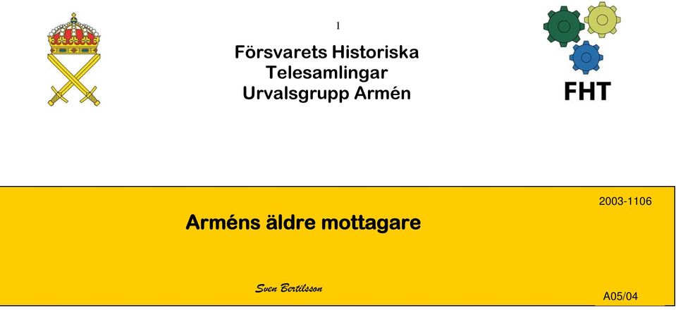 Armén Arméns äldre