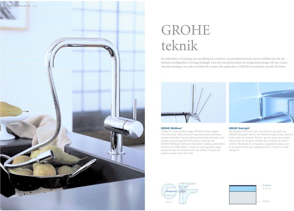 GROHE SilkMove I fråga om mjuk funktion ligger GROHEs kranar steget före alla andra.