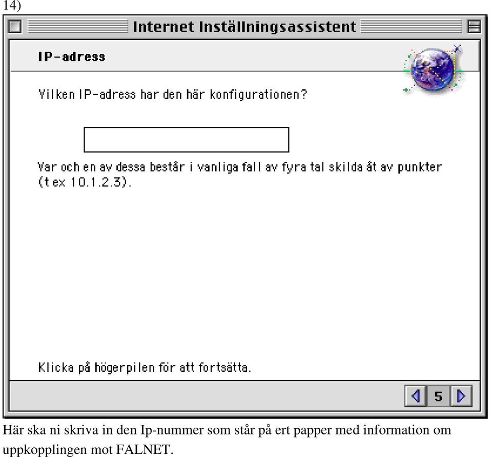 ert papper med information