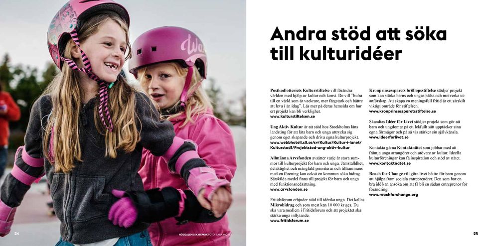 se Ung Aktiv Kultur är att stöd hos Stockholms läns landsting för att låta barn och unga uttrycka sig genom eget skapande och driva egna kulturprojekt. www.webbhotell.sll.