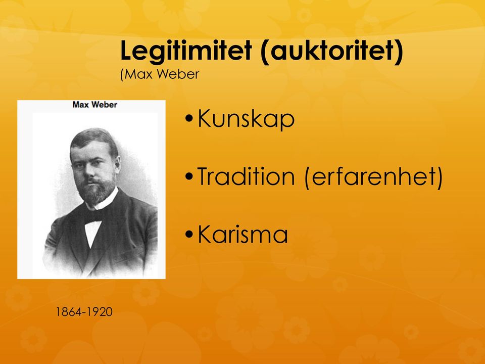 Weber Kunskap