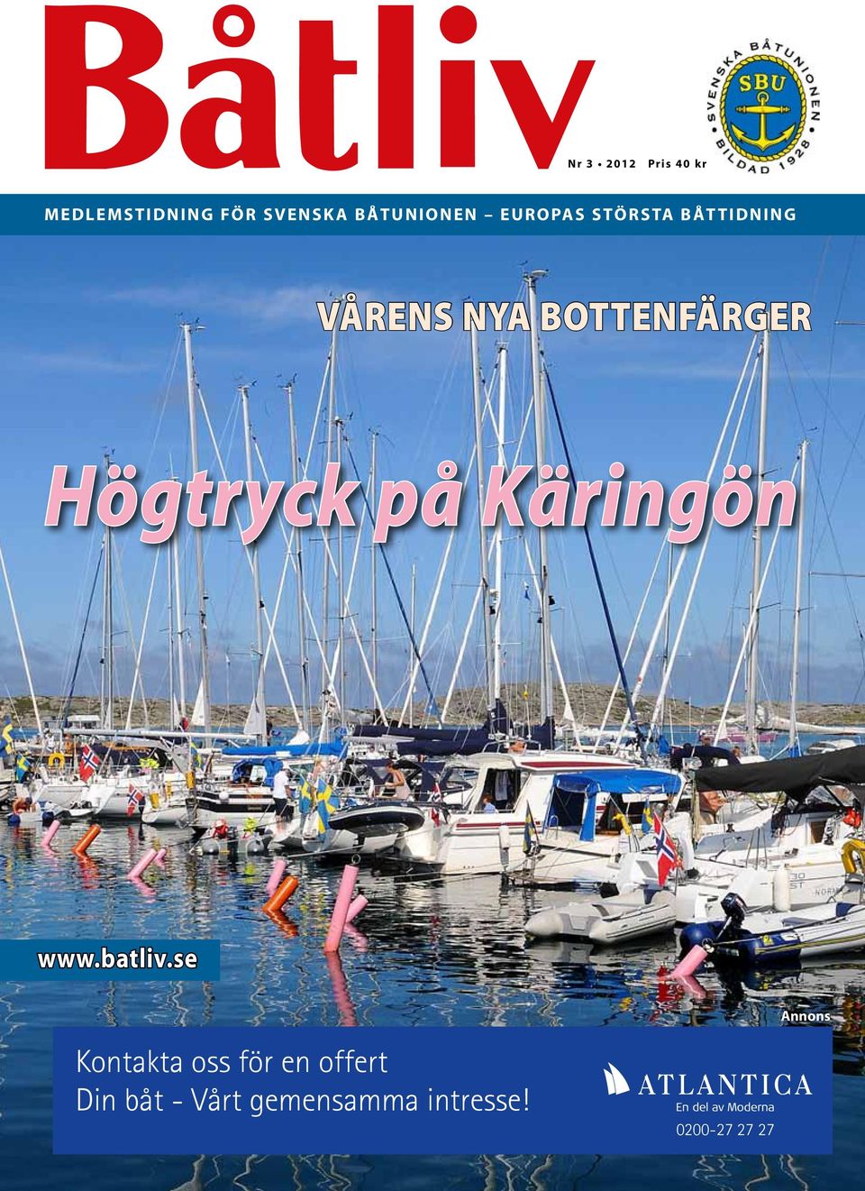 bottenfärger Högtryck på Käringön www.batliv.