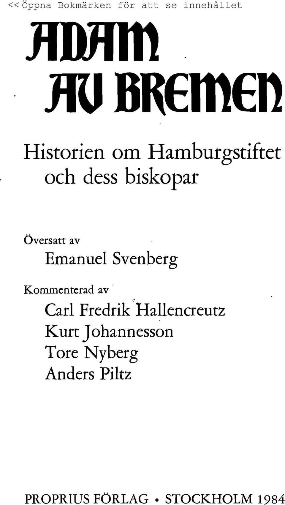 Carl Fredrik 'Hallencreutz Kurt Johannesson