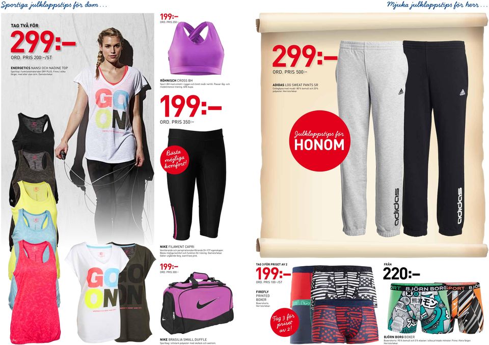 ADIDAS log SWEAT PANTS sr Collegbyxa med mudd i 80 % bomull och 20 % polyester. Herrstorlekar. Julklappstips för honom nike FILAMENT capri Ventilerande och perspirationsbortförande Dri-FIT egenskaper.