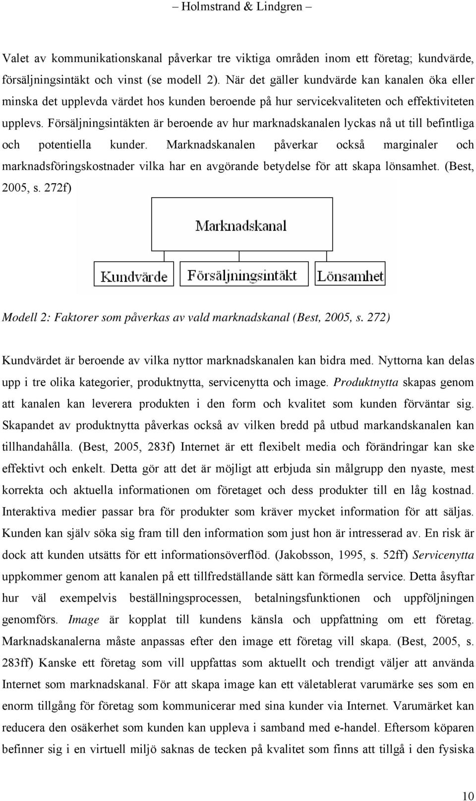 Försäljningsintäkten är beroende av hur marknadskanalen lyckas nå ut till befintliga och potentiella kunder.