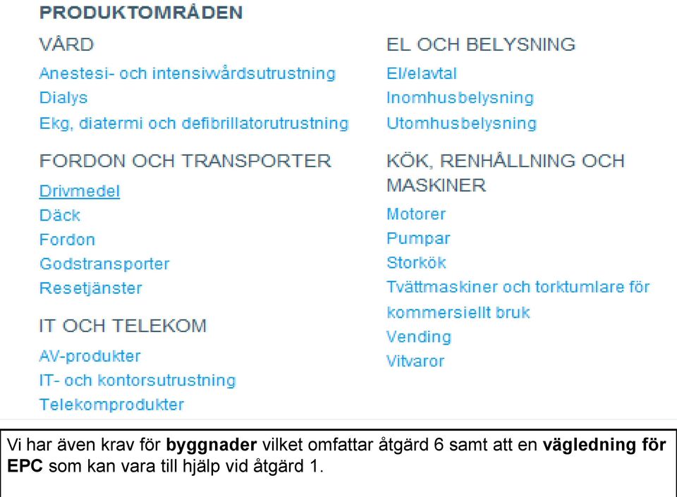 att en vägledning för EPC som