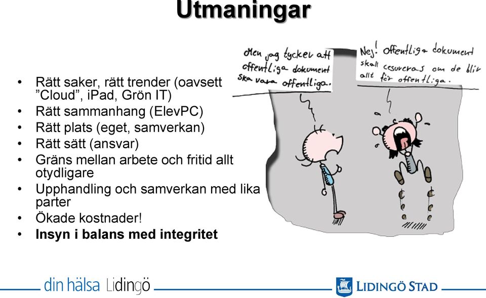 (ansvar) Gräns mellan arbete och fritid allt otydligare Upphandling