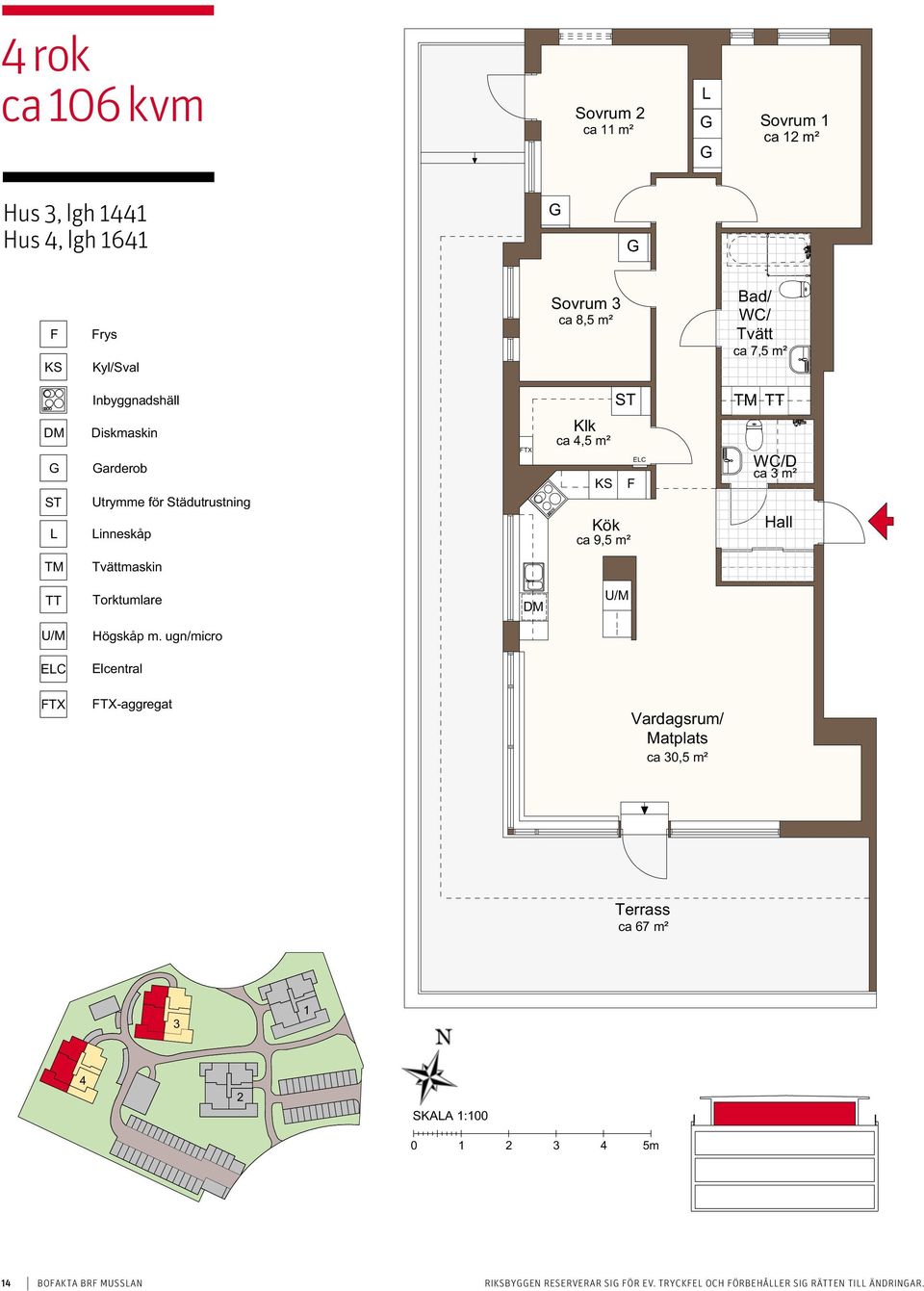 Hall TM Tvättmaskin TT Torktumlare Högskåp m.