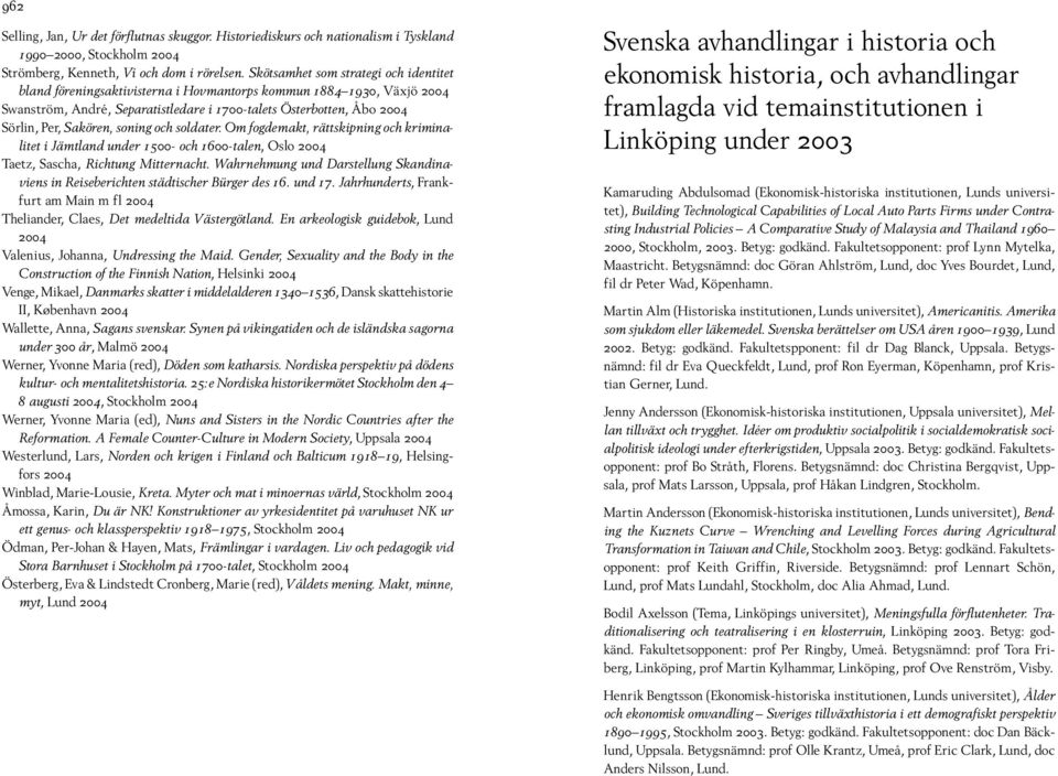 och soldater. Om fogdemakt, rättskipning och kriminalitet i Jämtland under 1500- och 1600-talen, Oslo Taetz, Sascha, Richtung Mitternacht.