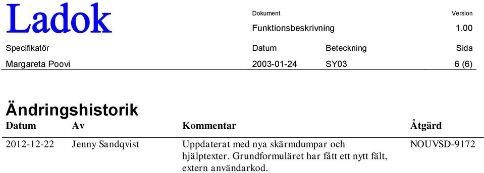 Uppdaterat med nya skärmdumpar och hjälptexter.