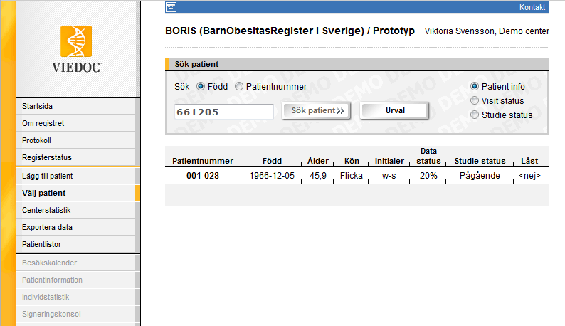 Enhet 2: Efter beviljad tillgång