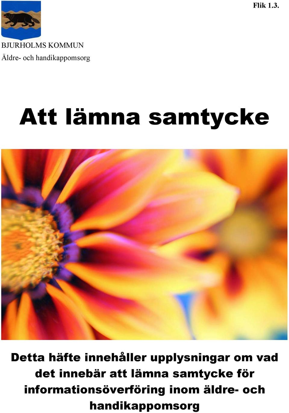 innebär att lämna samtycke för