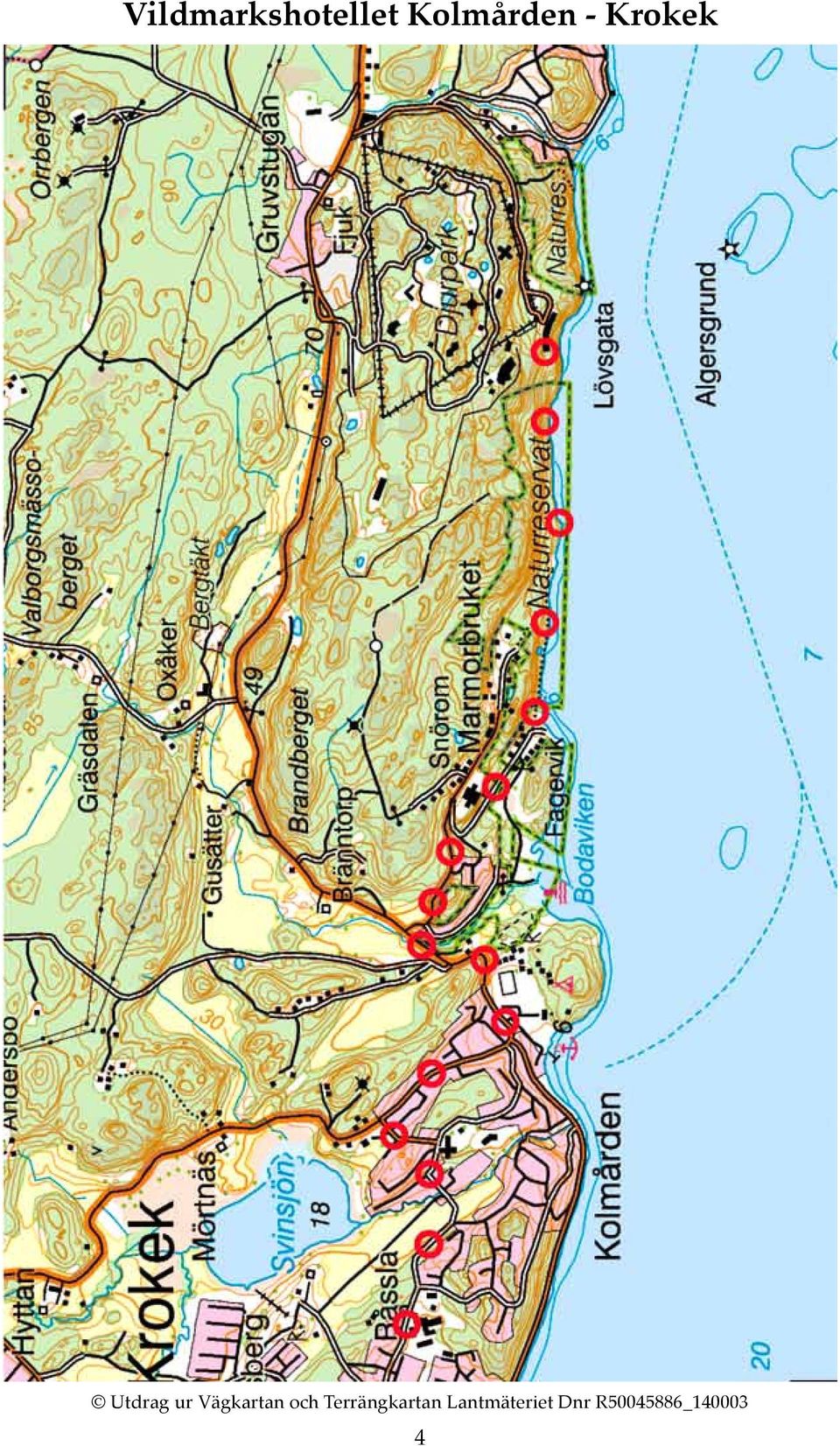 Vägkartan och Terrängkartan