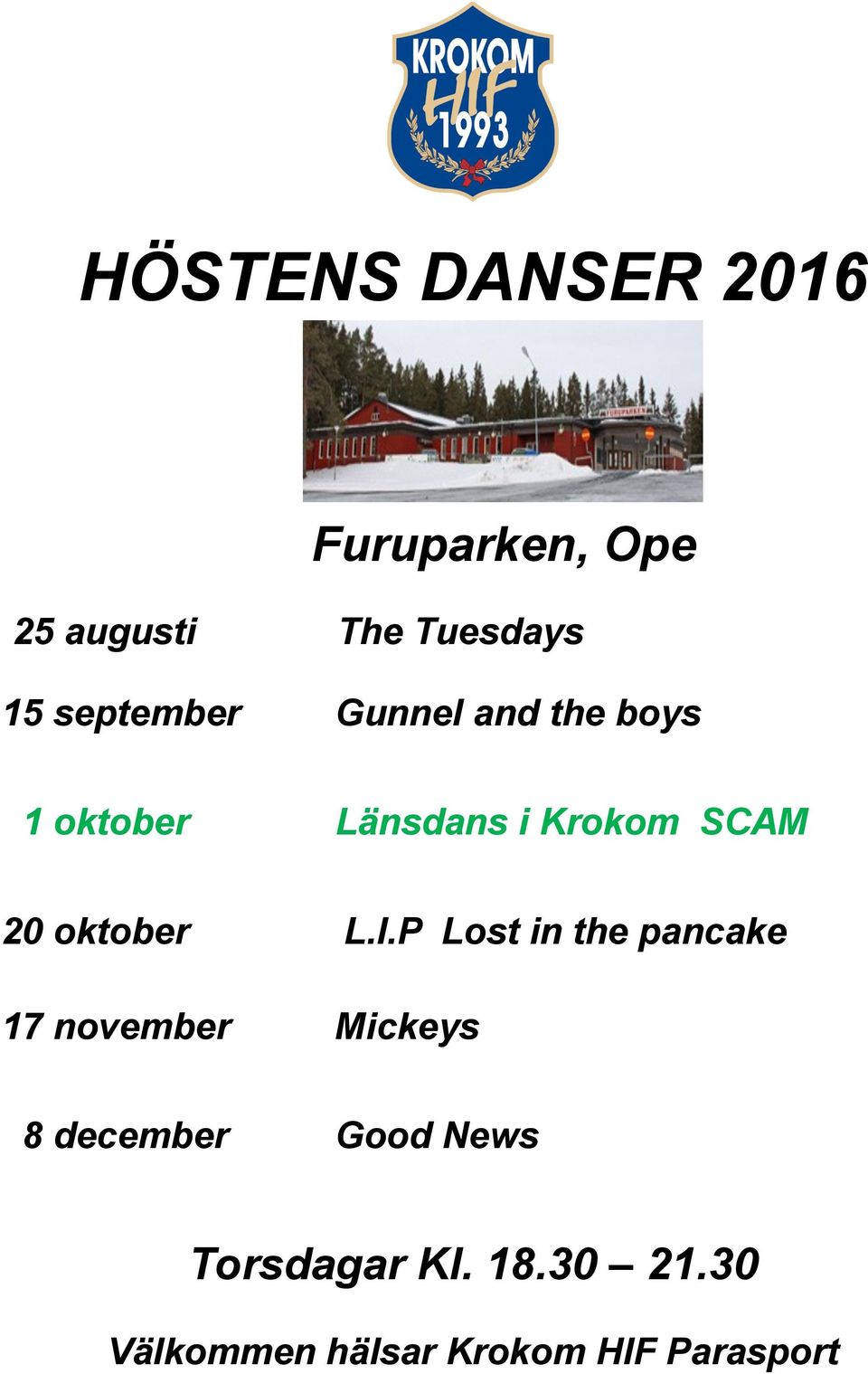 SCAM 20 oktober L.I.