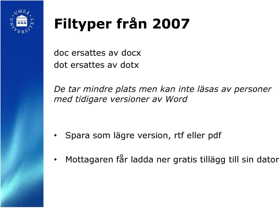 med tidigare versioner av Word Spara som lägre version,