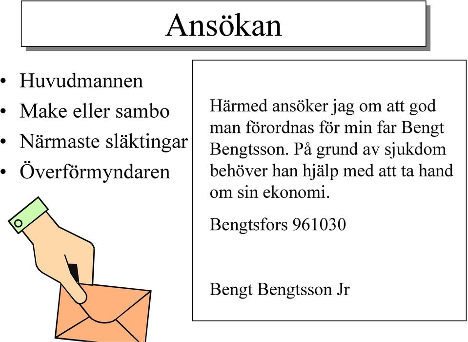 för min far Bengt Bengtsson.