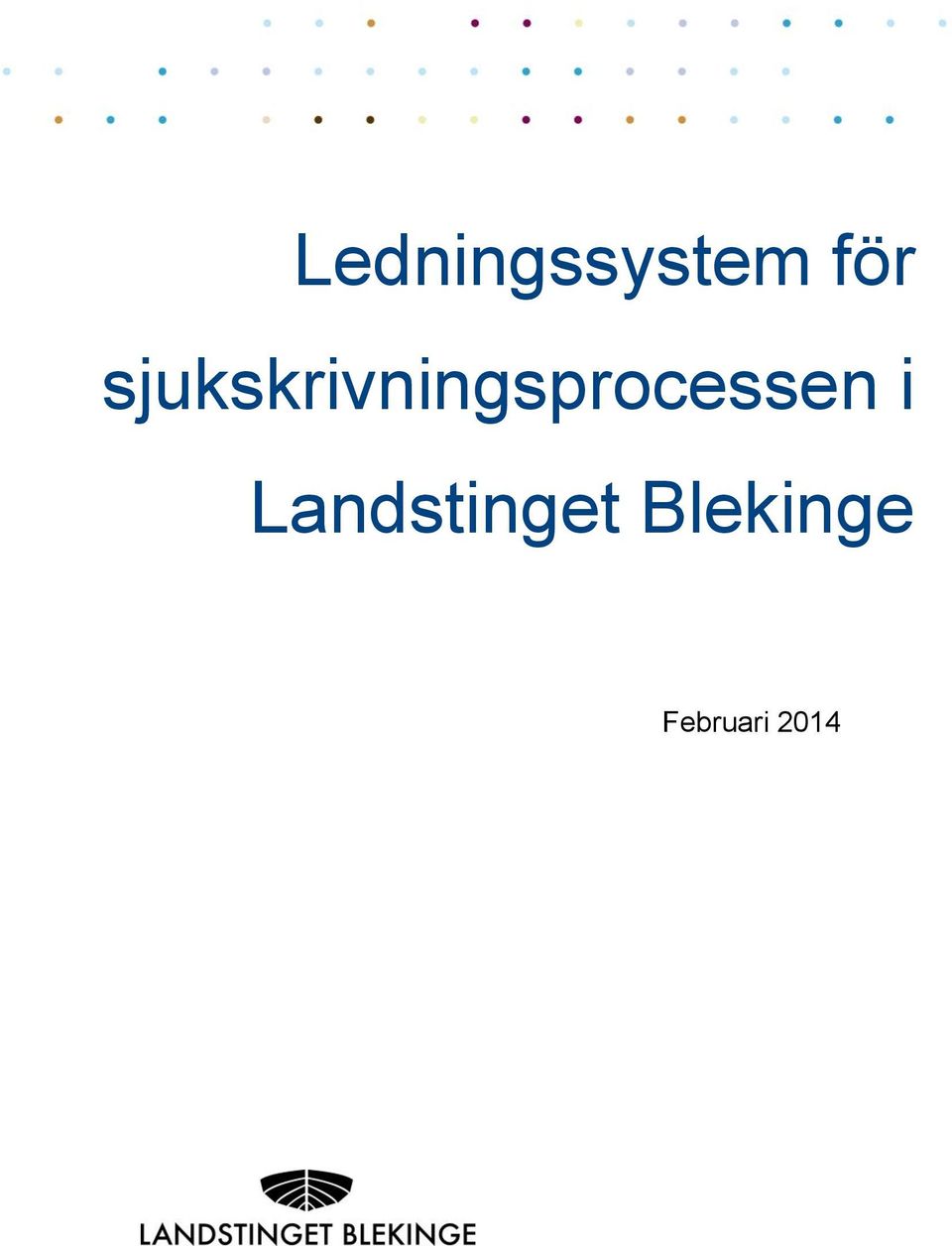 Landstinget Blekinge