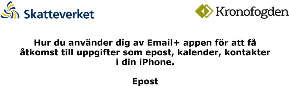 uppgifter som epost,