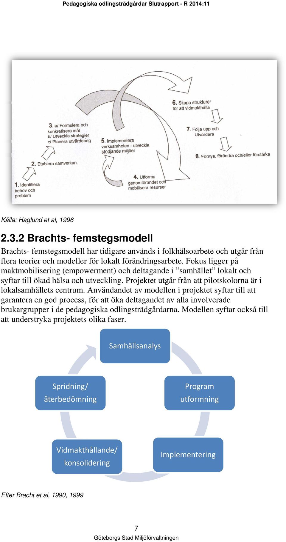 Projektet utgår från att pilotskolorna är i lokalsamhällets centrum.